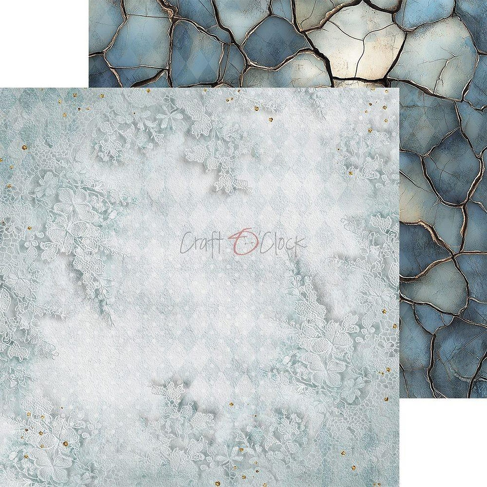 Miniature : Collection Timeless Grace  - Basic Set - Craft O'Clock - 24 pages 20x20