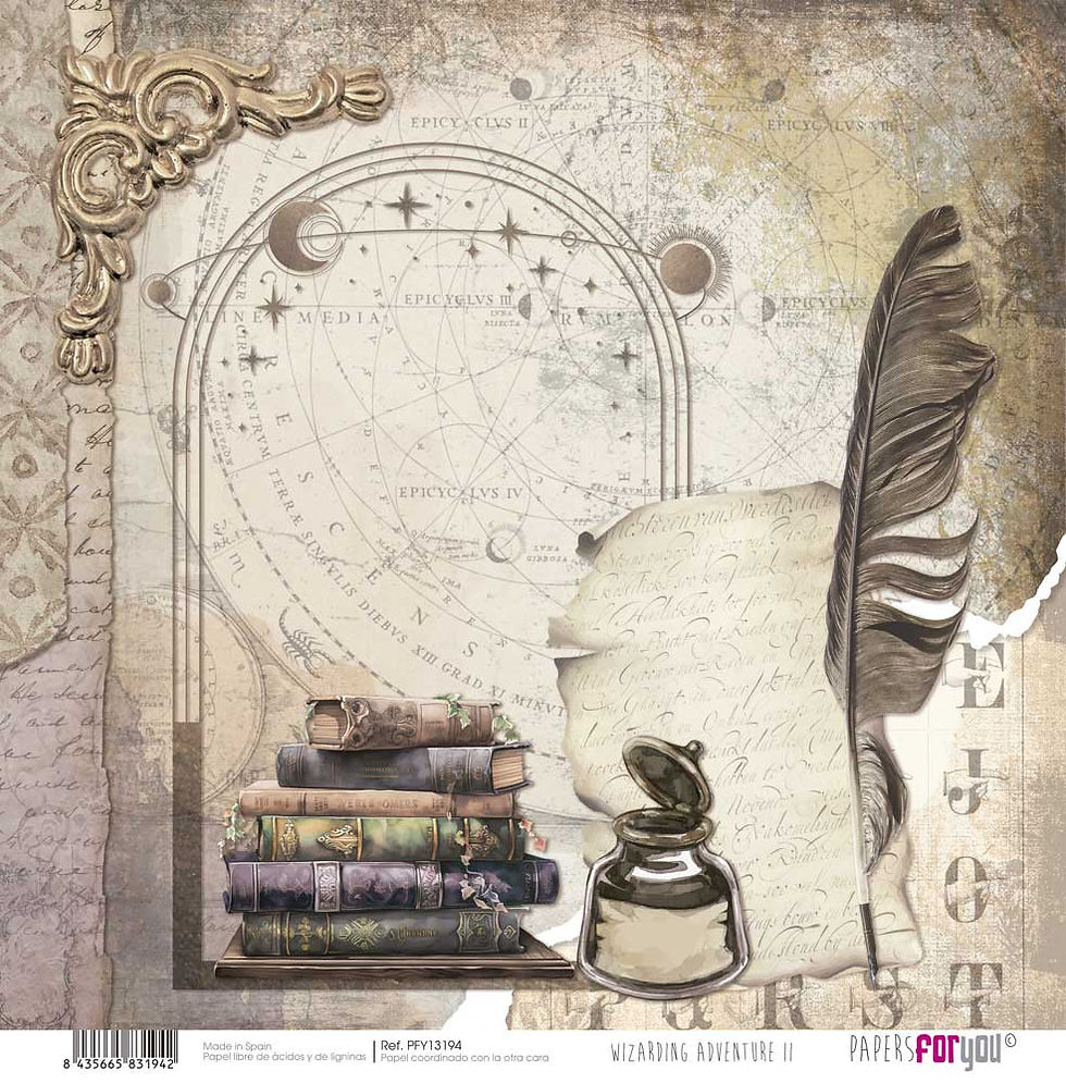 Miniature : Collection Wizarding Adventure II - Papers For You - 14 pages 30x30