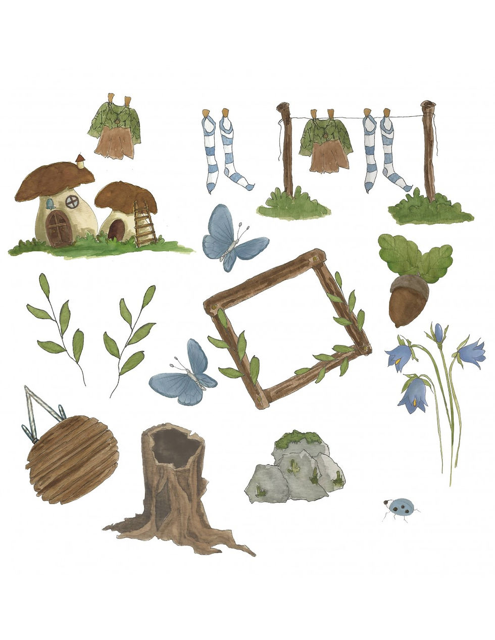 Miniature : Collection El Secreto del Bosque - Una de Duendes - Amelie PRAGER