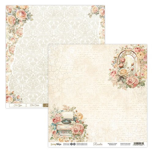 Miniature : Collection Rosalia - Scrapboys - 12 pages rv 20x20