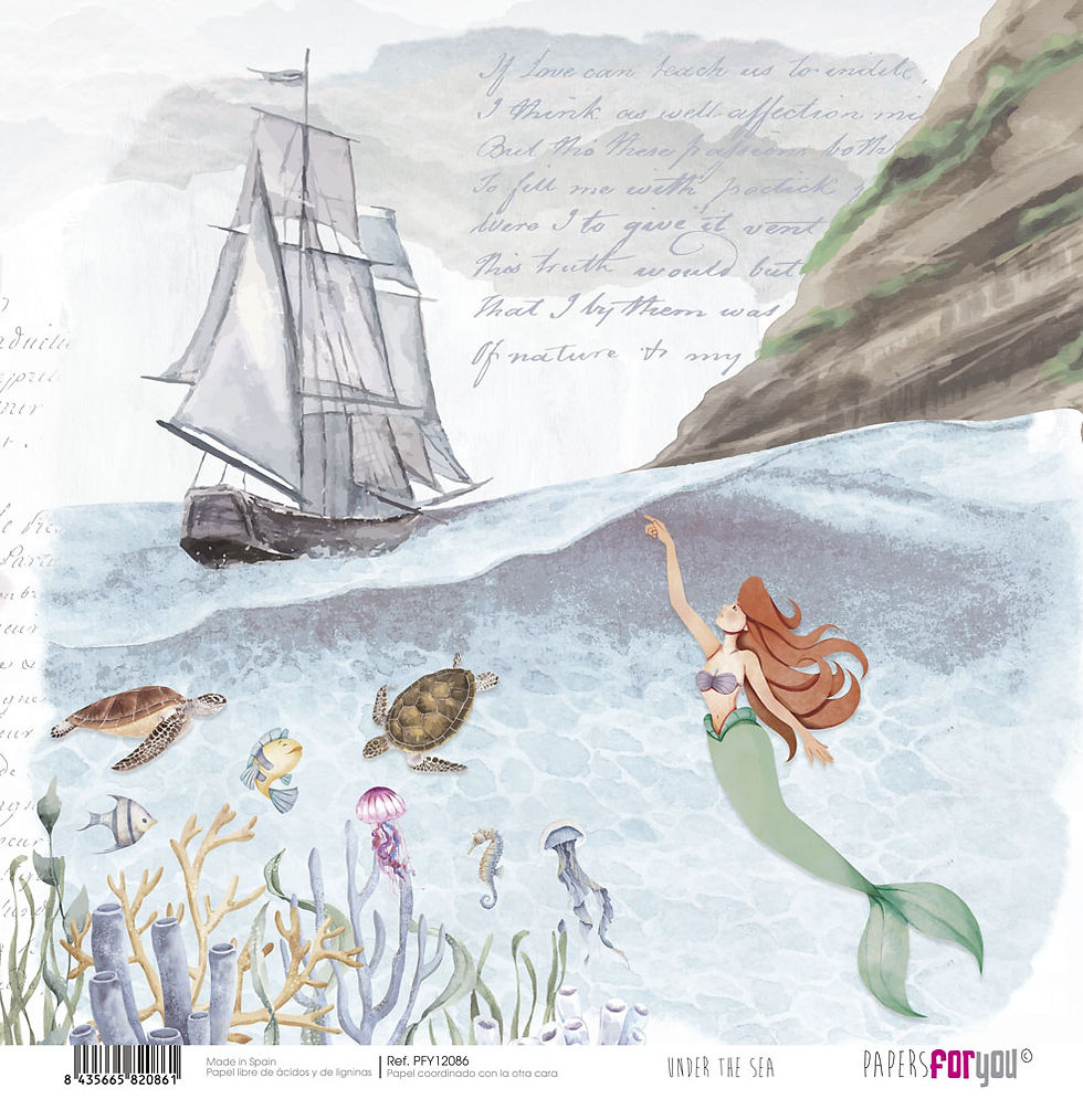 Miniature : Collection Under the Sea - Papers For You - 10 pages 30x30