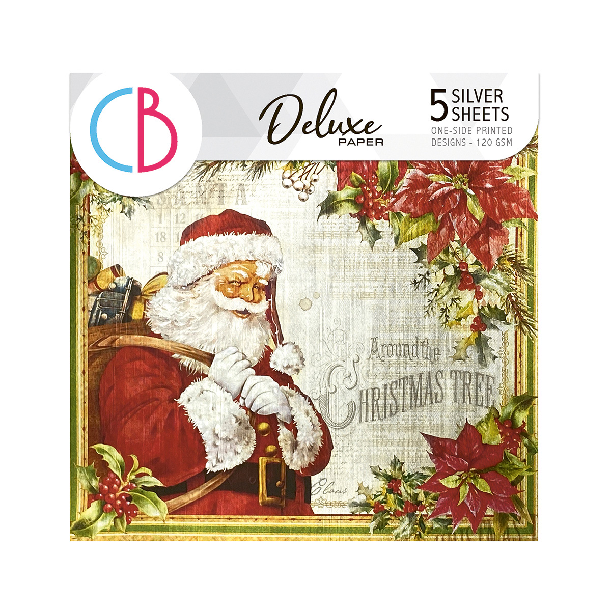 Collection Dear Santa - Deluxe Paper - Ciao Bella - 5 pages de 15x1