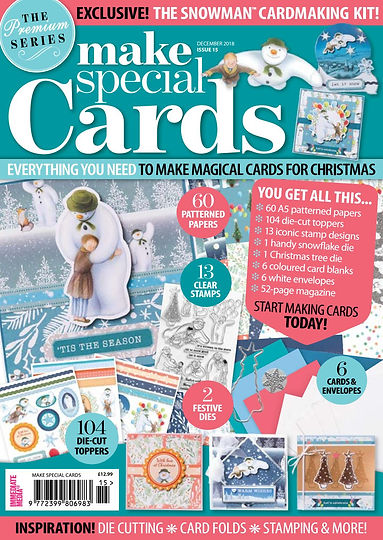 Make Special Cards magazine – The Snowman