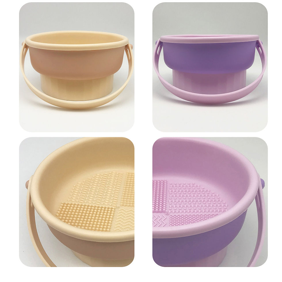 サムネイル： NEKODOROBO 3in1 メイク道具クリーナー ブラシスタンド