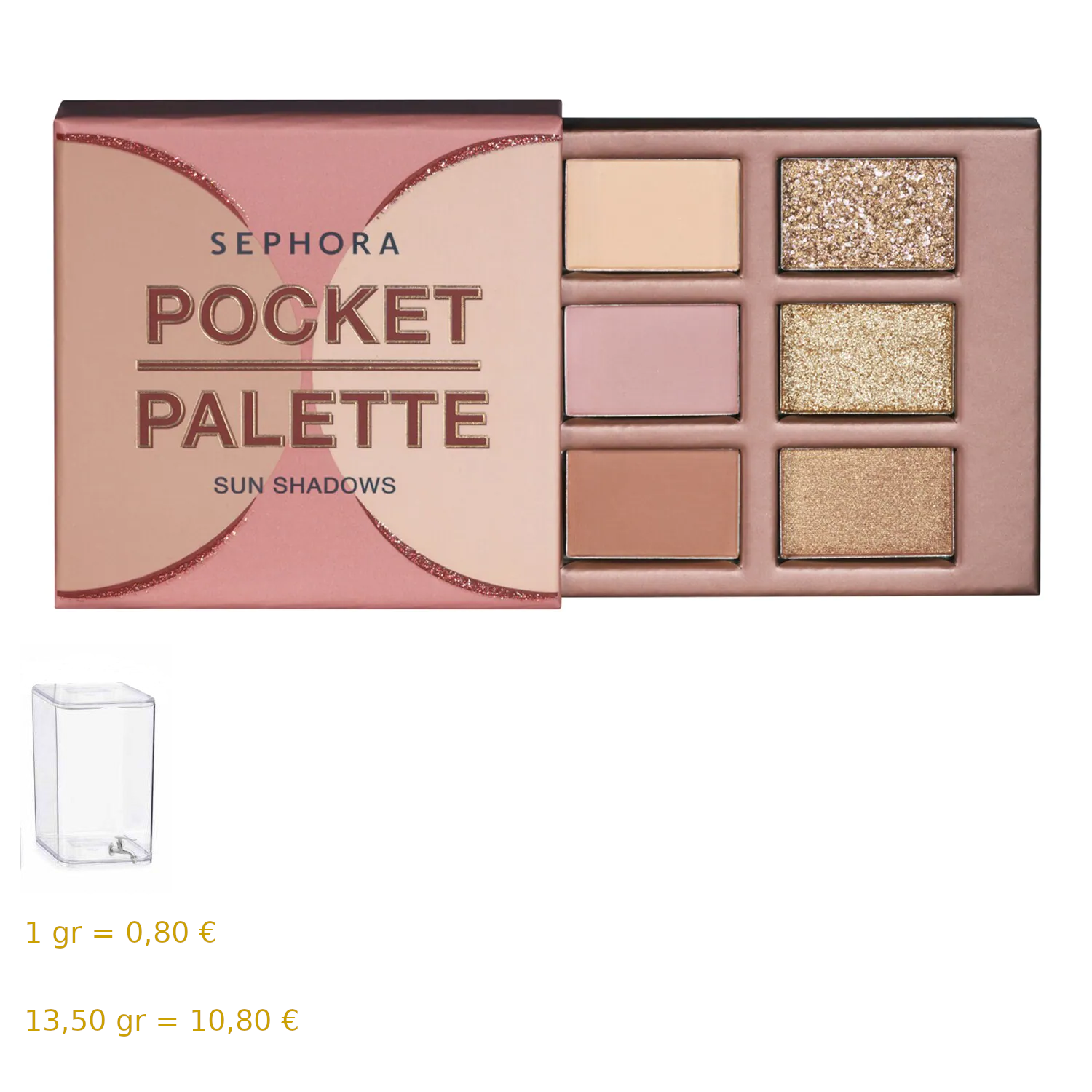 RELLENO PALETA DE SOMBRAS NOON LIGHT SEPHORA