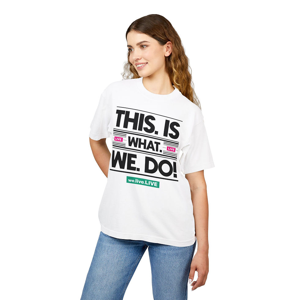 Thumbnail: "THIS. IS. WHAT. WE. DO!" Statement Shirt