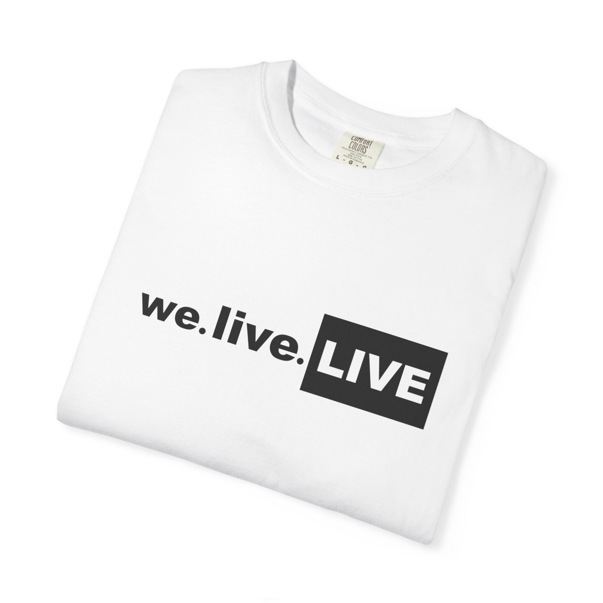 we.live.LIVE Box Logo Multi Color