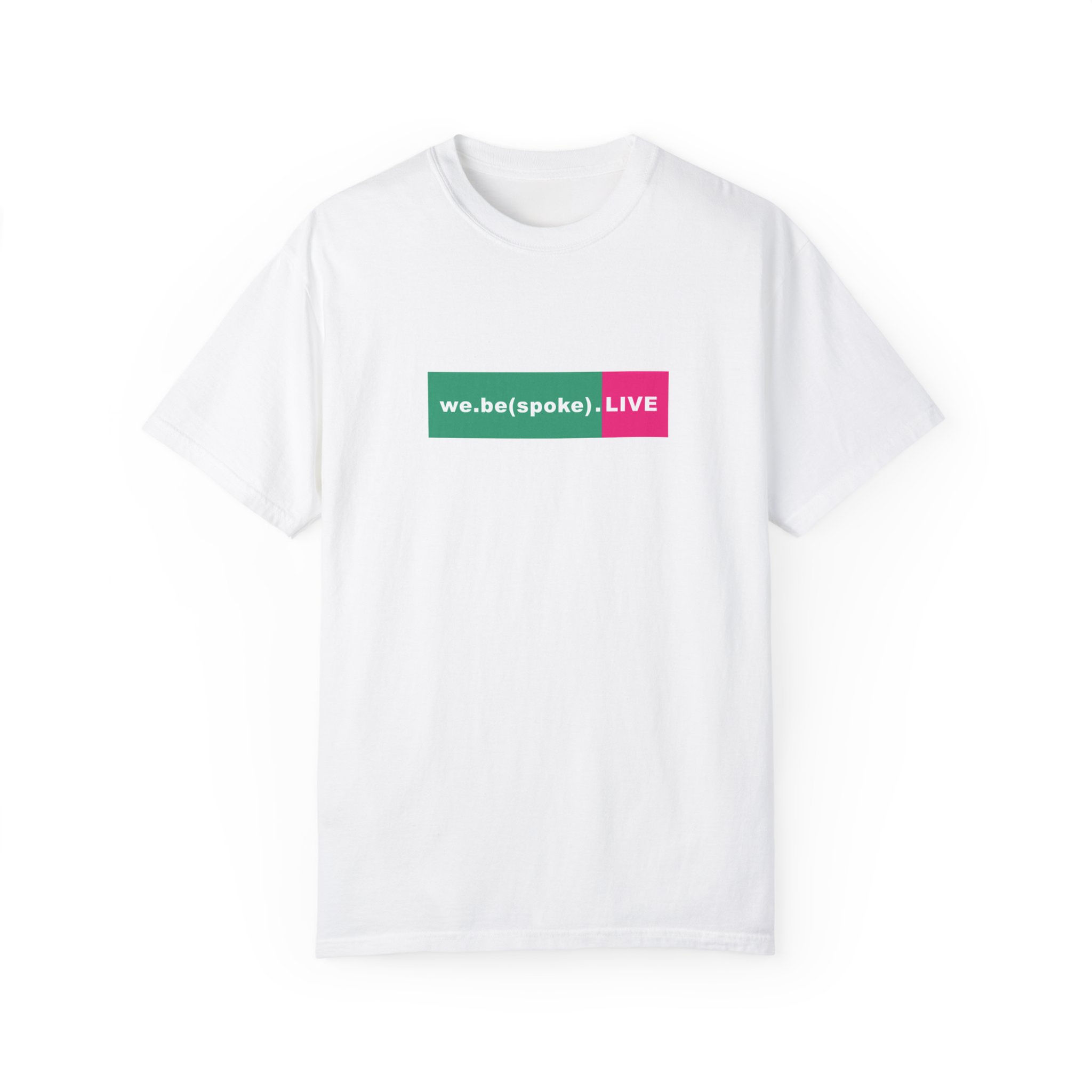 we.Bespoke.LIVE Box Logo T-Shirt - Made for You