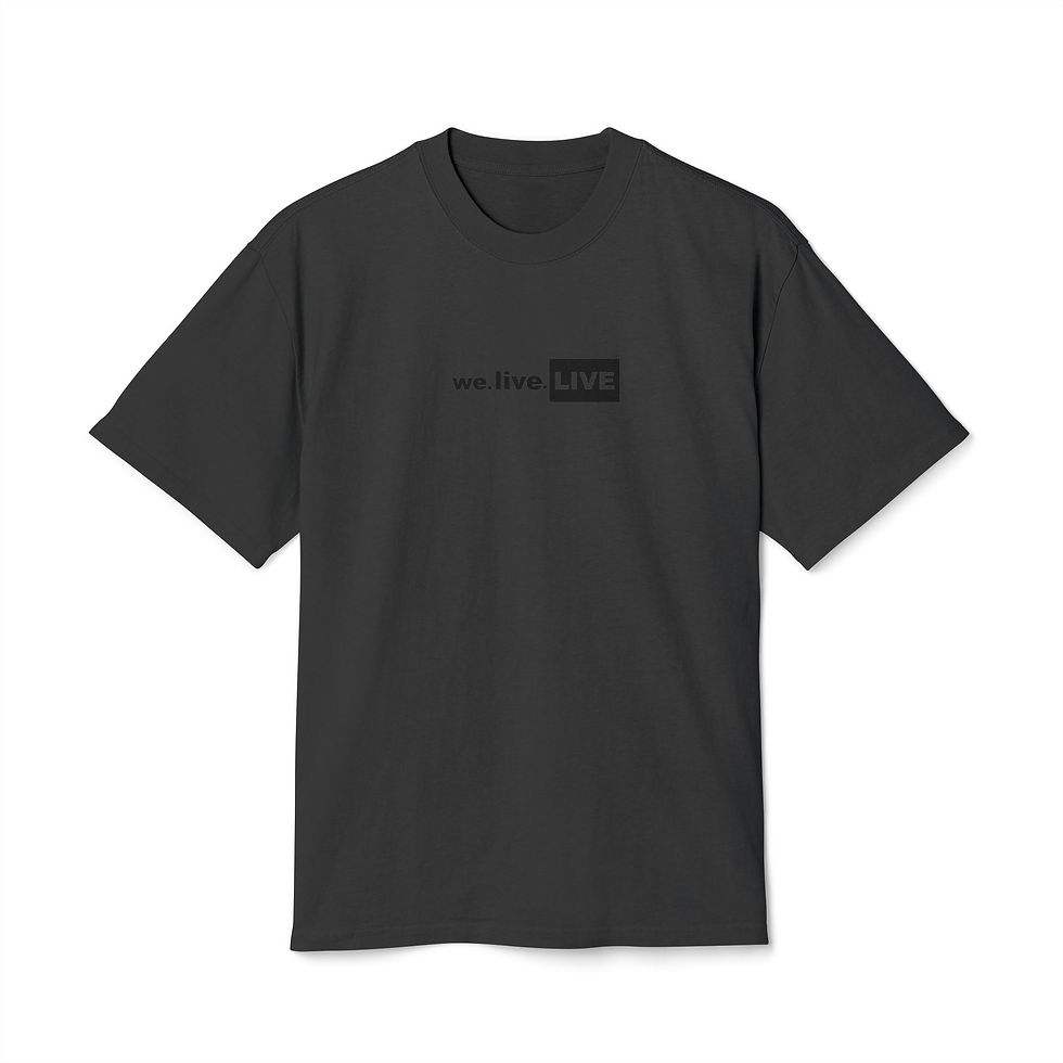 we.live.LIVE Heavy Faded Tee