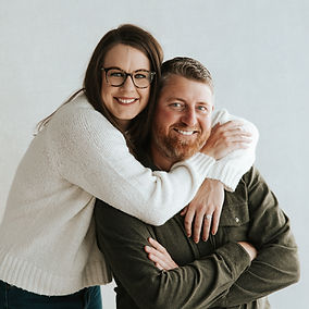 Lisa Hager and her husband, Jeremy Paulsen
