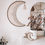 Miniaturbild: Boho Mini Makramee Mond mit goldenen Akzenten