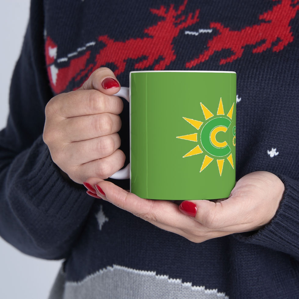 Thumbnail: Green Classic Character Camp Ceramic Mug 11oz