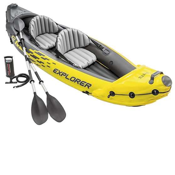 Inflatable 2 Person Fishing Kayak