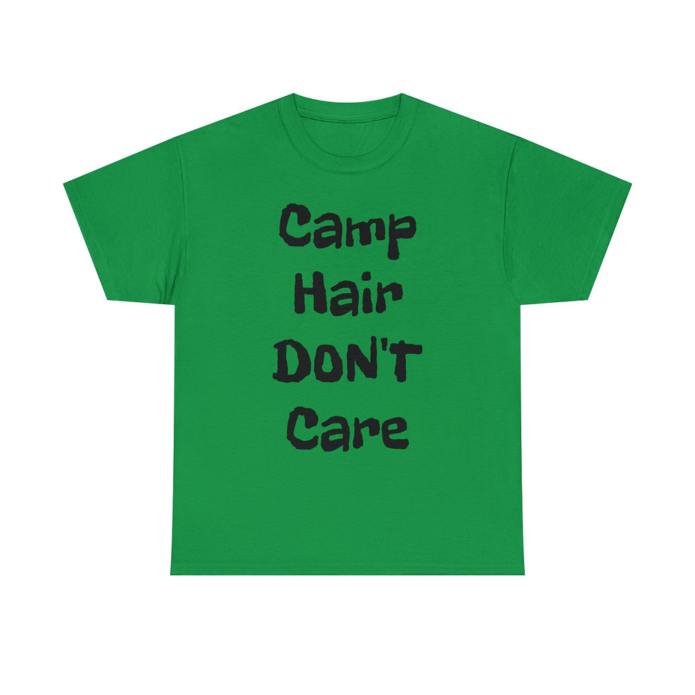 Thumbnail: Camp Hair, Don't Care T-Shirt (Teen & Adult)