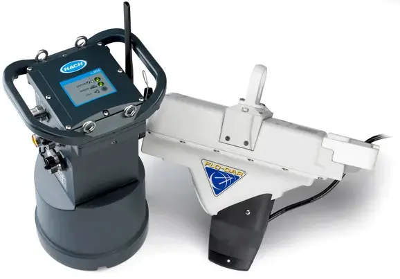 McCrometer Hach Flo Dar with FL900 Wireless Logger