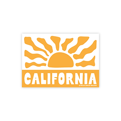 California Golden Coast Sticker