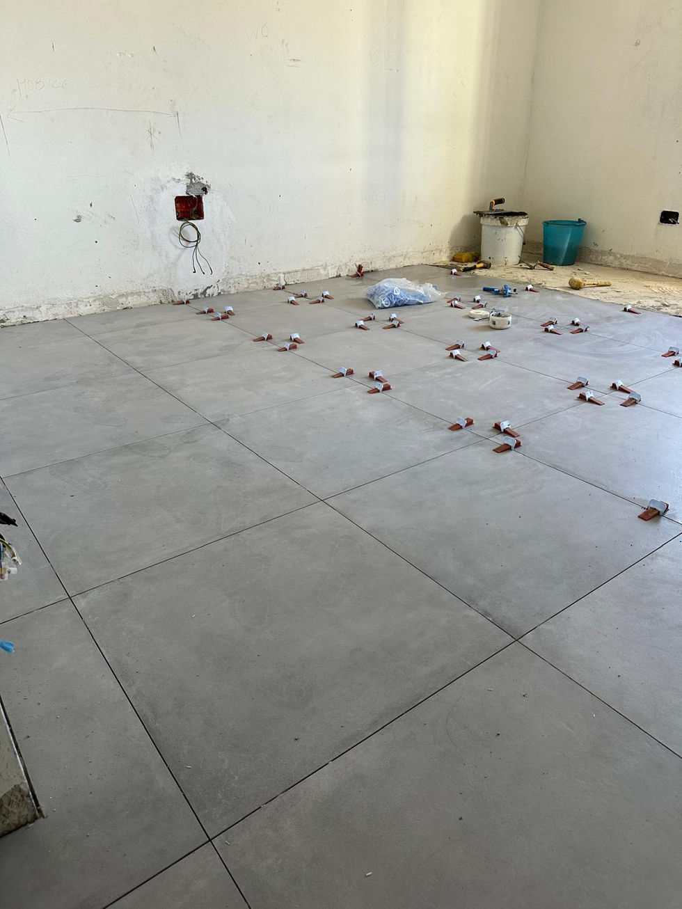 Pavimento Camera da Pranzo Lavori in corso