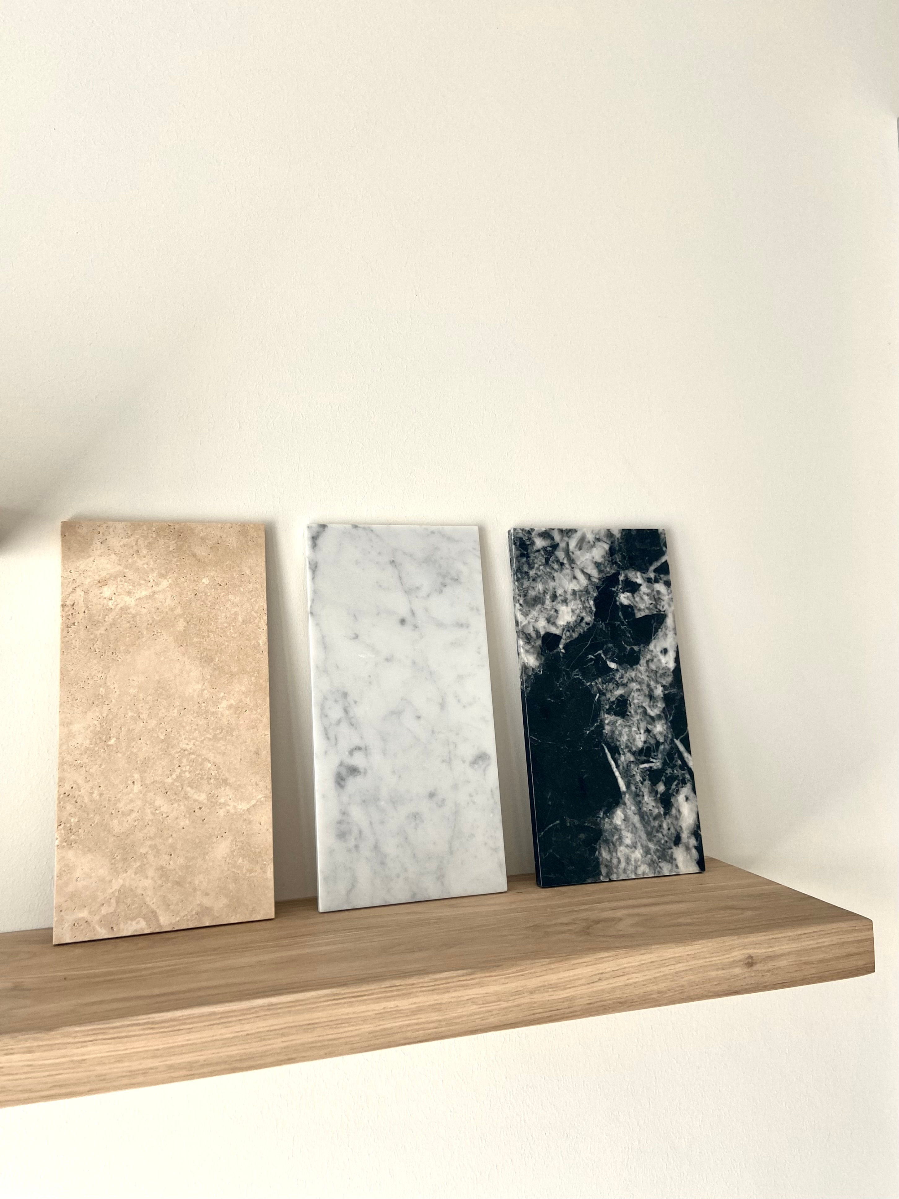 Aria collection - Travertine plate