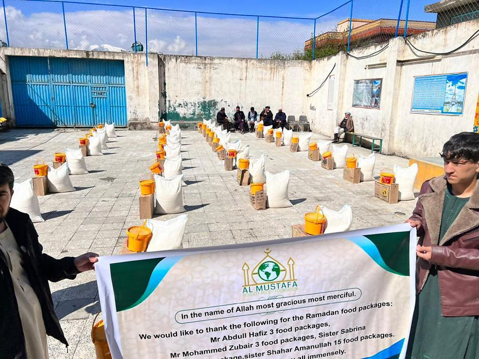 Your donations improving people lives