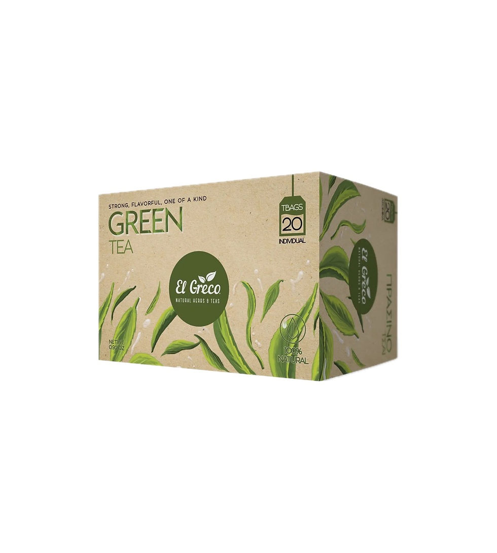 Grüner Tee, Vorderansicht