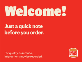 Burger King, graphic design, drive thru