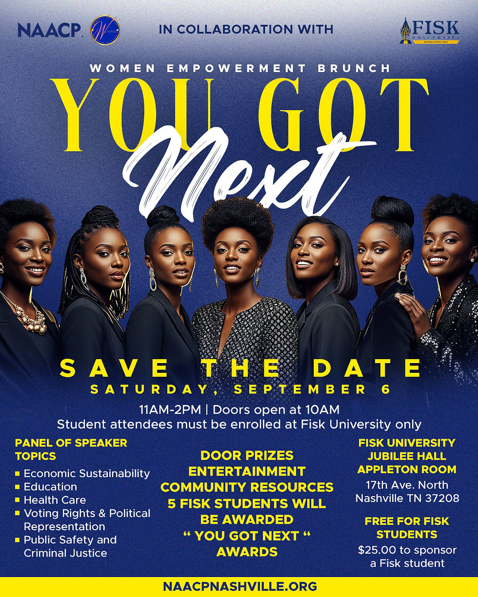 WIN (Women in NAACP) Women Empowerment Brunch "You Got Next"