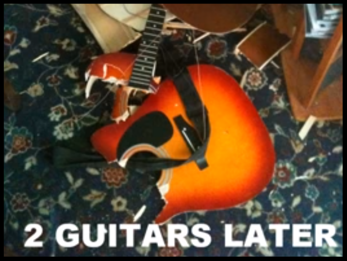 cure guitar frustration