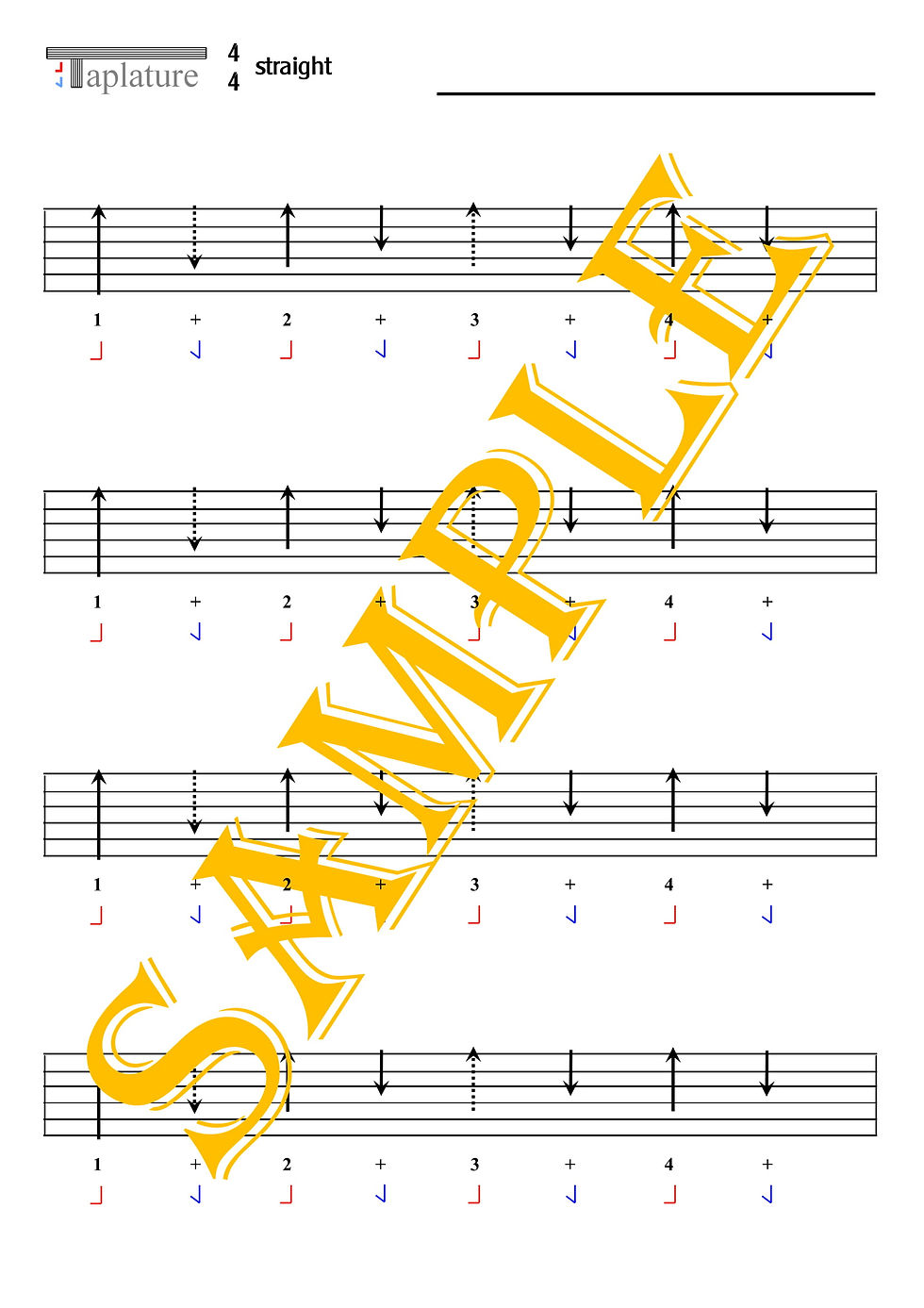 Thumbnail: Taplature Bumper Pack! All Taplature Starter Pack sheets plus much more!
