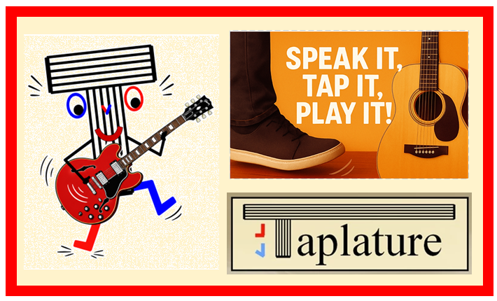 Speak it, tap it, play it!