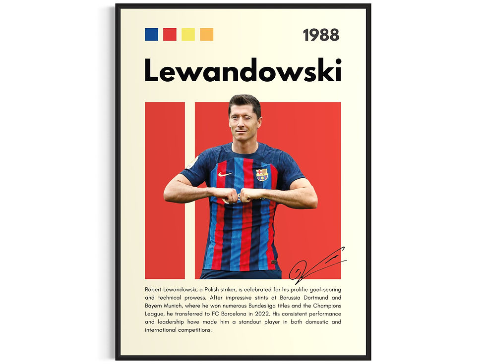 FOOTBALL "LEWANDOWSKI"