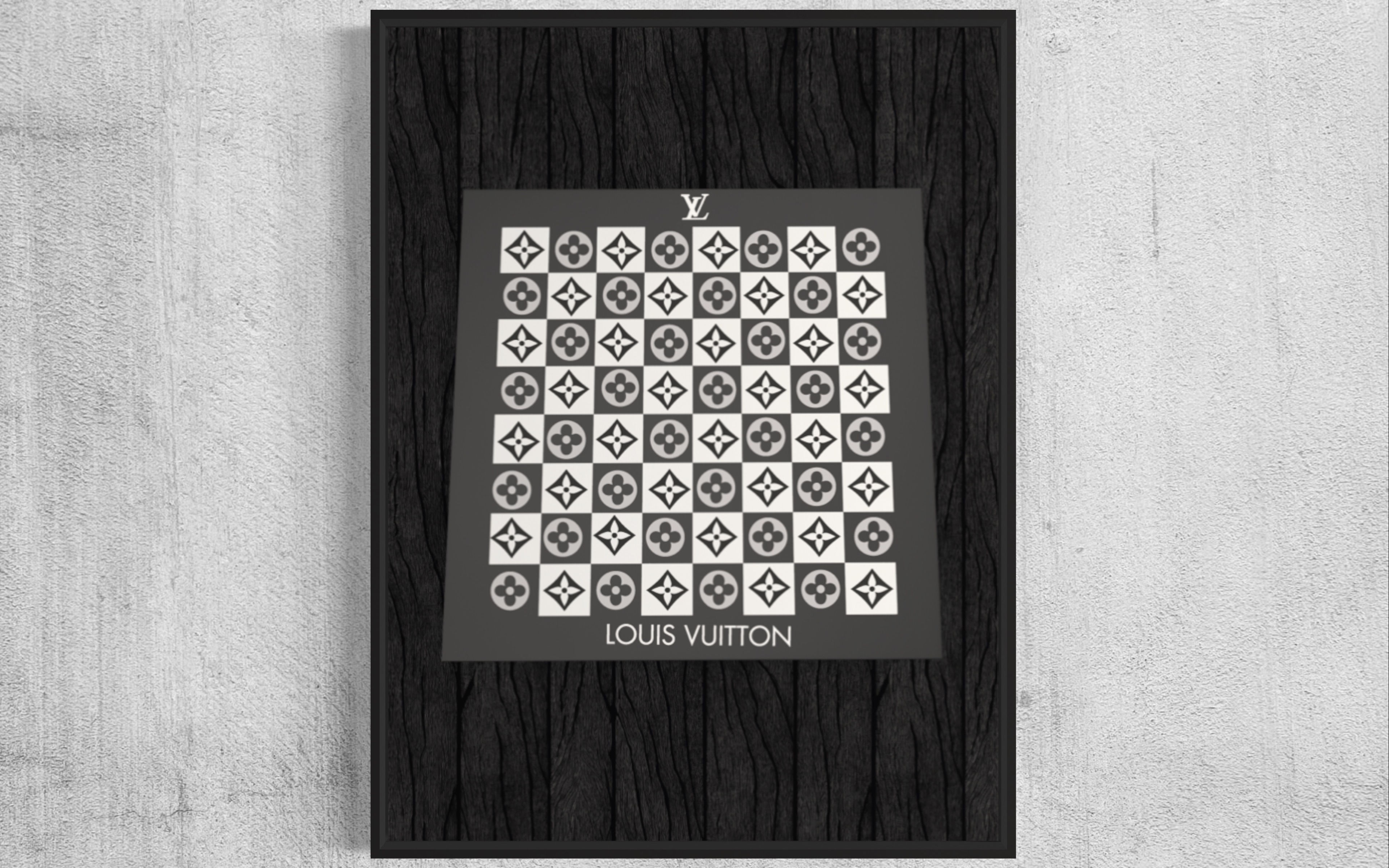 LOUIS VUITTON "DAMIERS NOIR"