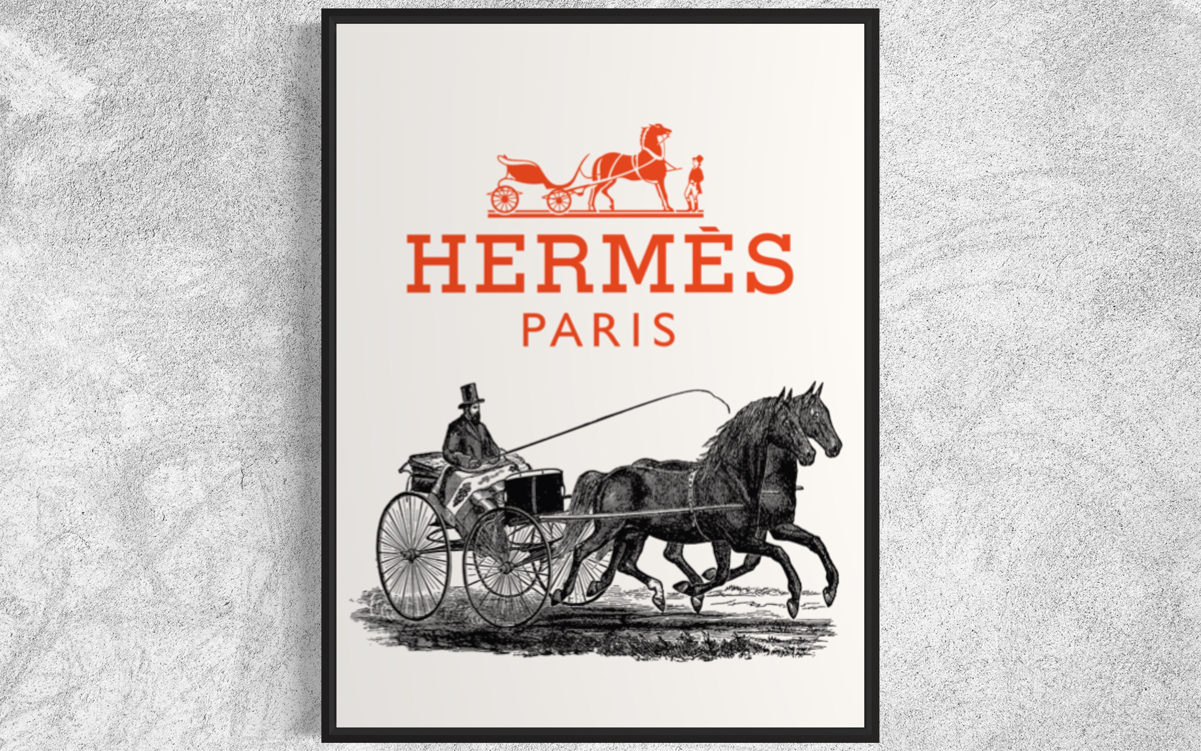 HERMES "WHITE AND ORANGE"