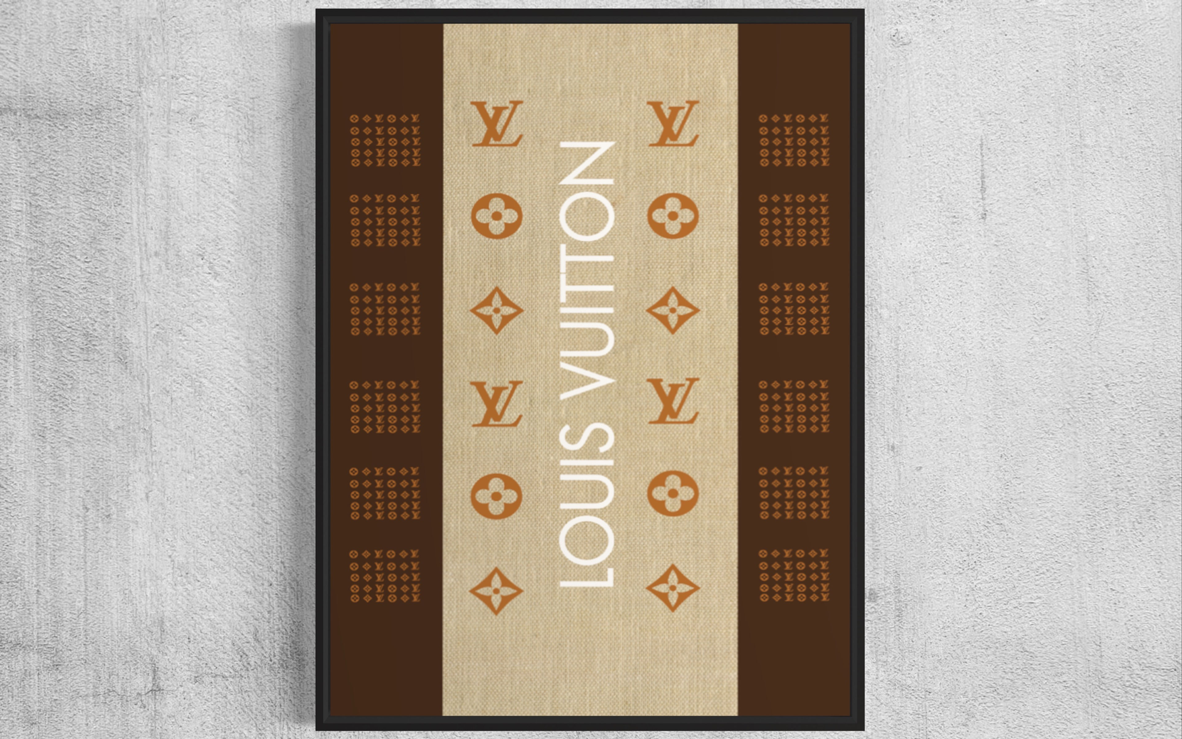 LOUIS VUITTON "BROWN BURLAP "