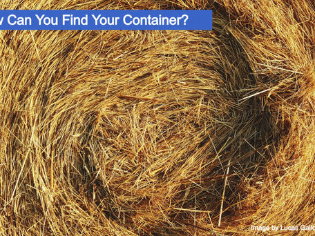How Can You Find Your Container?