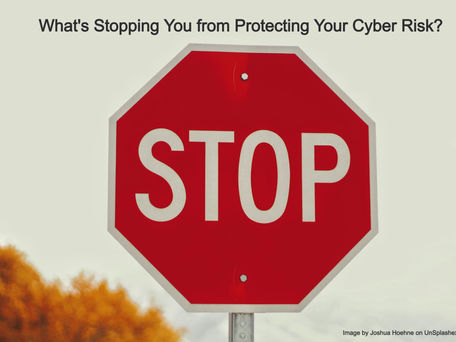 What's stopping you from Protecting your Cyber Risk?