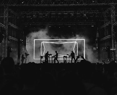 Concert Stage Silhouette