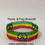 Thumbnail: Rasta Beaded Flag Bracelet with a "Peace Emblem"