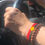Thumbnail: Aboriginal Beaded Flag Bracelet