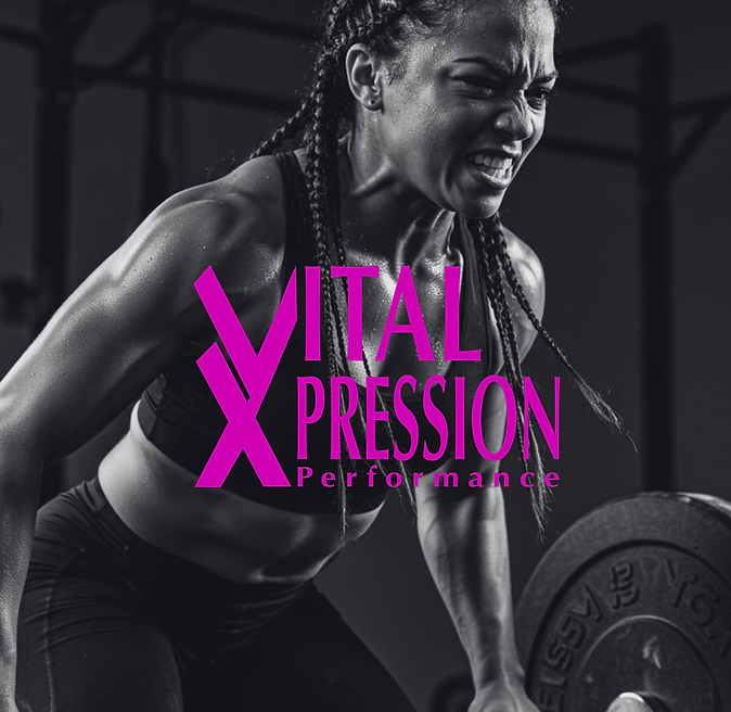 Vital Expression Perforance: Gym Brand Identity