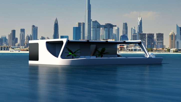 floating villa concept design