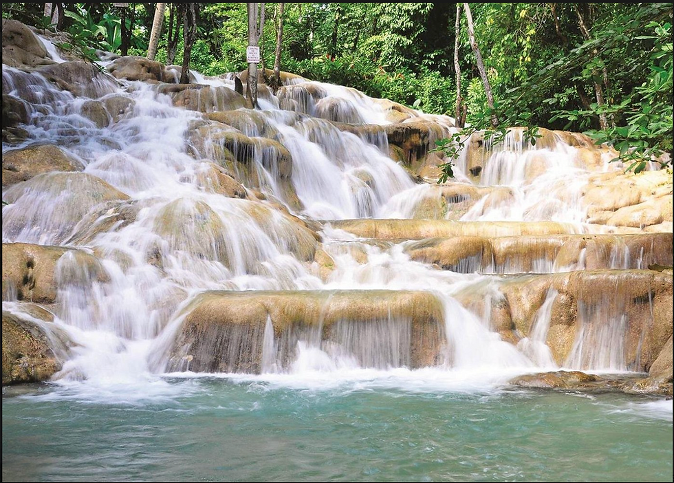 dunn's river falls - ochio rios jamaica