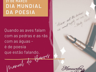 Dia Mundial da Poesia - 21 de março