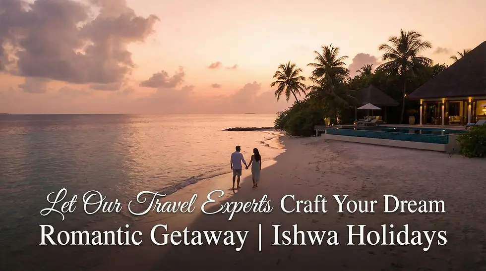 Let Our Travel Experts Craft Your Dream Romantic Getaway | Ishwa Holidays