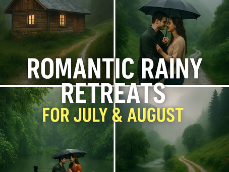 Romantic Rainy Retreats for July & August: Monsoon Getaways for Couples in Love