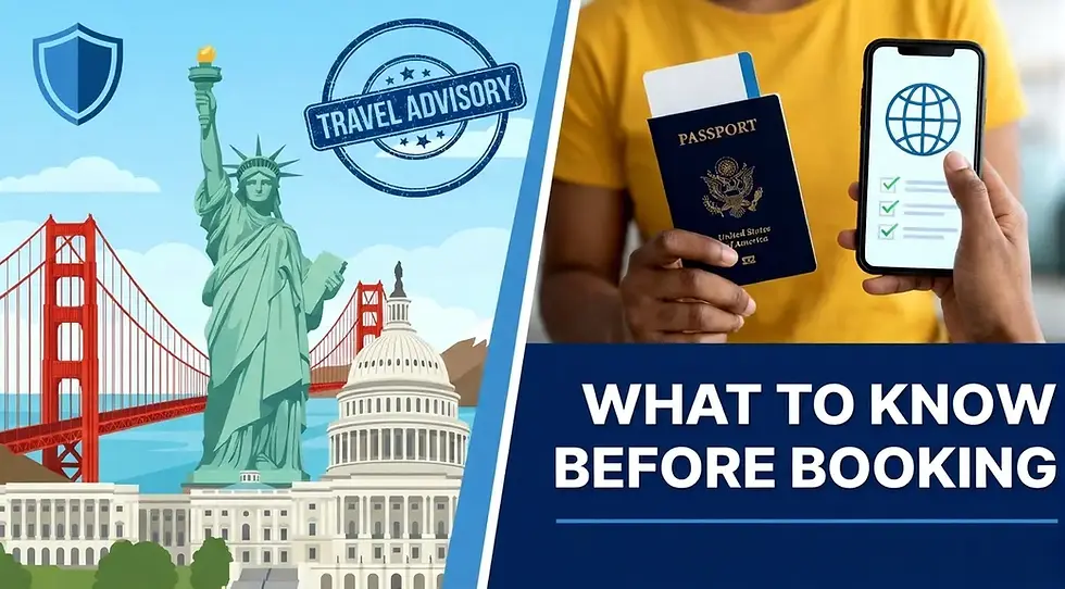 U.S. Travel & Safety Advisories 2026 guide for travelers planning international trips, understanding travel warnings, and booking safe global holidays with expert advice.