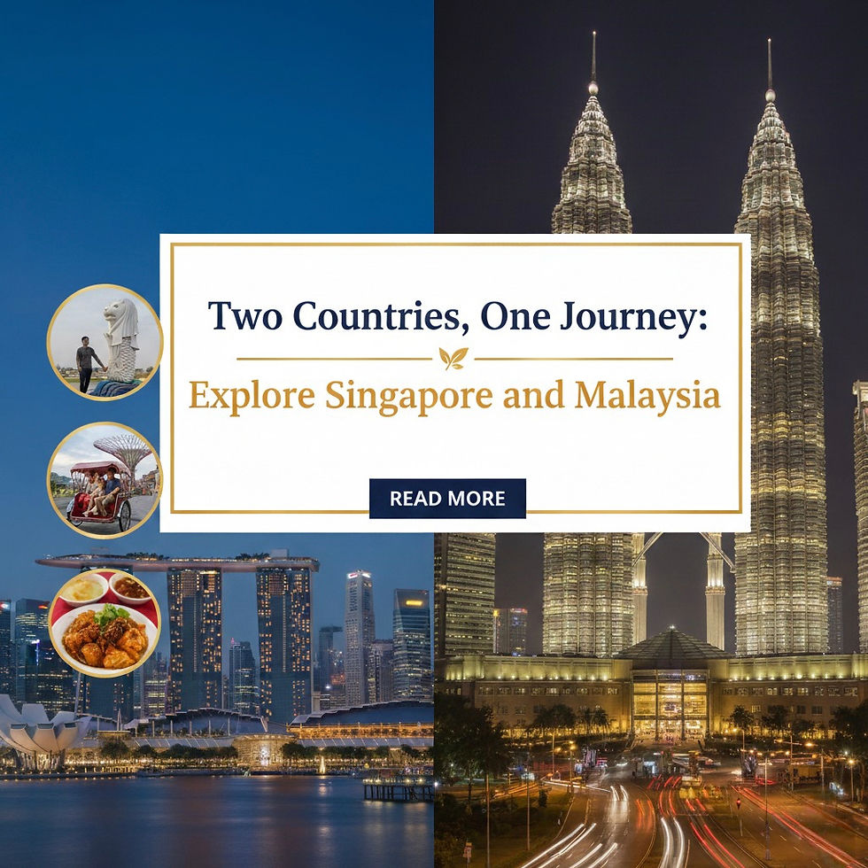 Two Countries, One Journey: Explore the Best of Singapore and Malaysia Group Tour