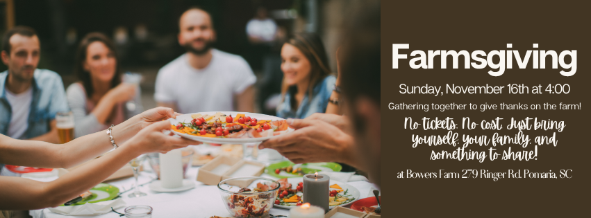 Event Invitation for Farmsgiving