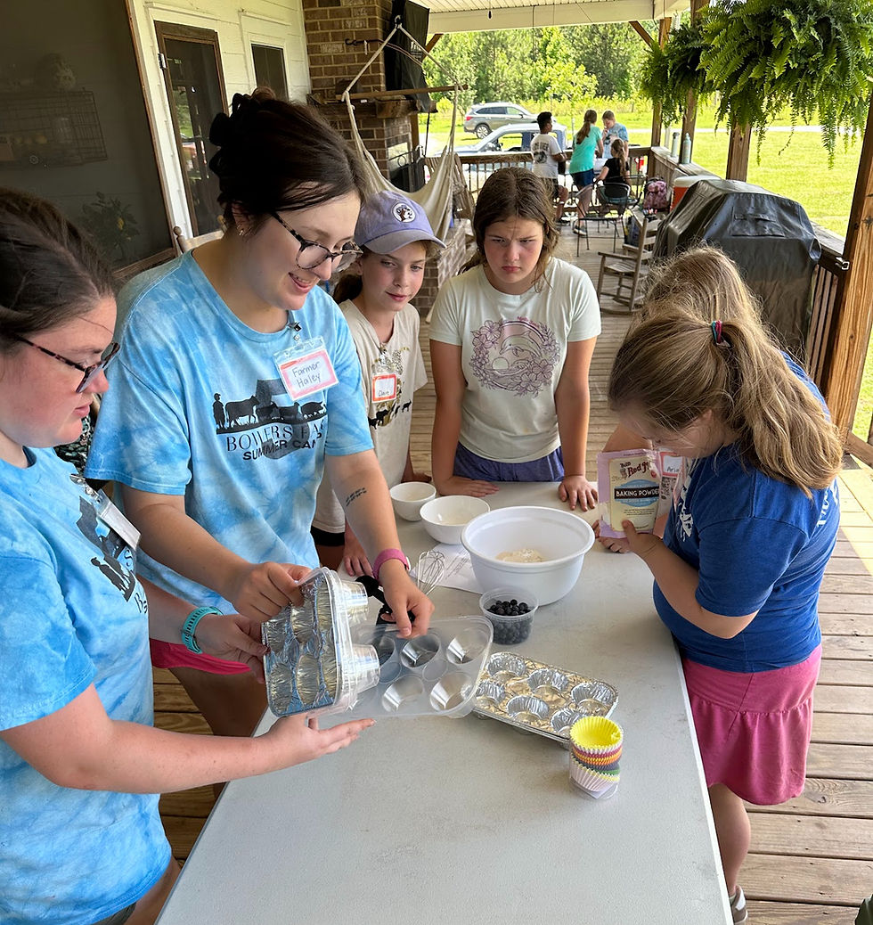 Farm Camp June 8th-11th - Farm to Table (4th-7th Grade)
