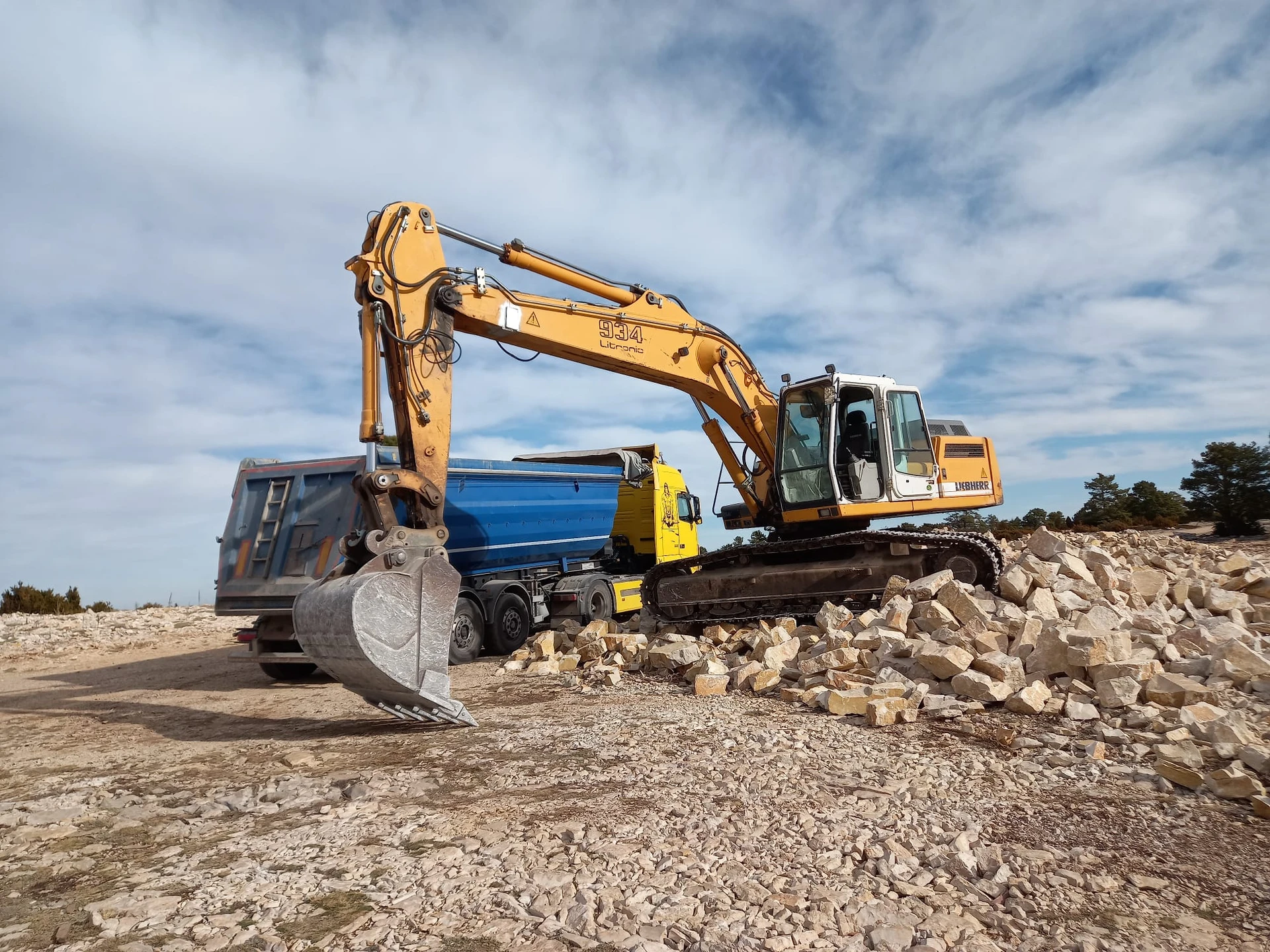 Excavadora Cantera Porcar