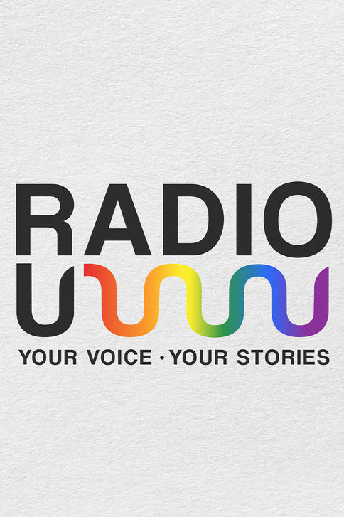 Radio U logo variations- Pride Week